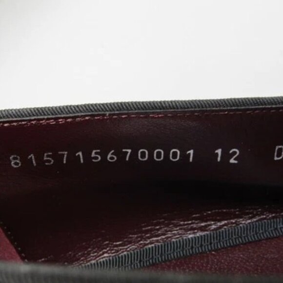 NEW RALOH LAUREN Alonzo Wool Flannel Slipper Slip On Dress Shoe Gray Size 12 - Picture 7 of 10